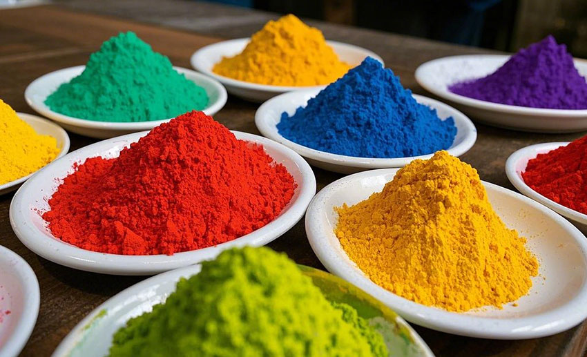 有機顏料色粉圖