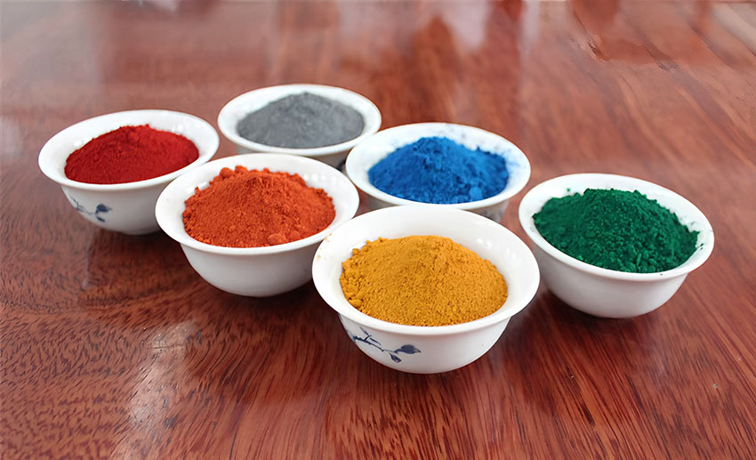 無機顏料色粉圖